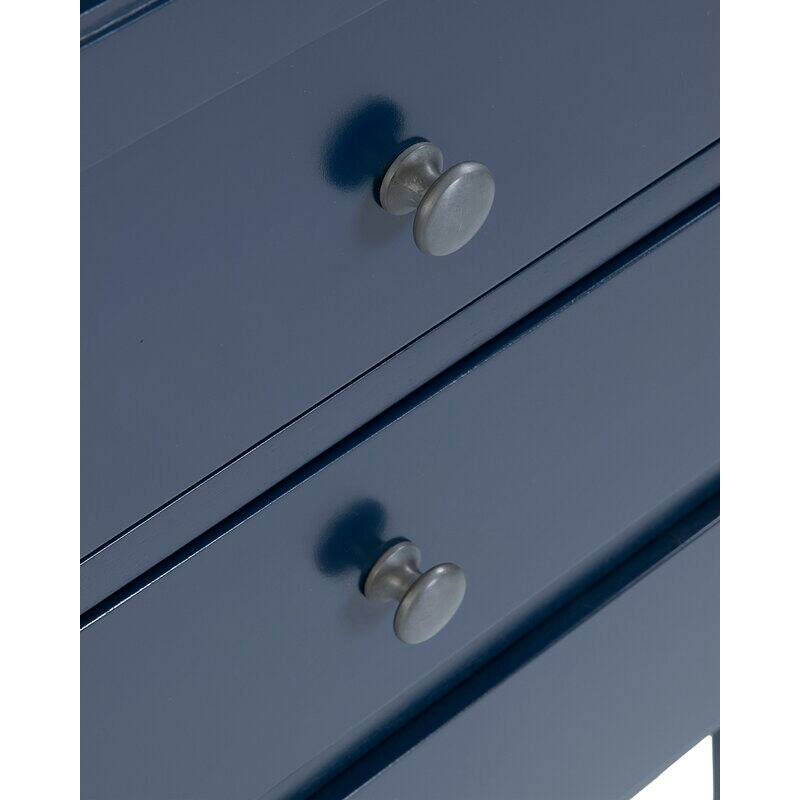 East at Main Painted Acacia Wood 3-Drawer Nightstand