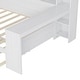 preview thumbnail 27 of 54, Roomfitters Wooden Twin/Full Size Daybed with Storage Shelves, Multi-functional Bed with Twin Size Trundle Bed and Study Desk
