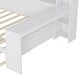 preview thumbnail 10 of 29, Wooden Full Size Daybed with Storage Shelves, Twin Trundle and Desk