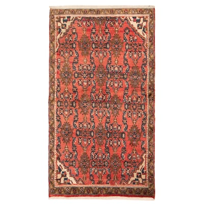 Andelz Red Rug 3'1" x 5'9" - 3'1 x 5'9