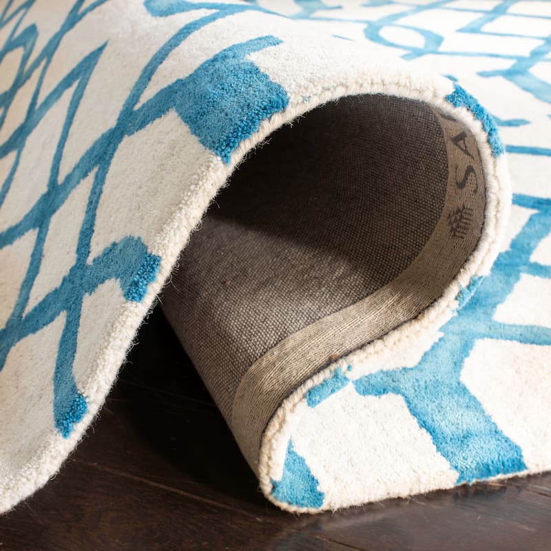 SAFAVIEH Handmade Dip Dye Urbana Watercolor Vintage Boho Wool