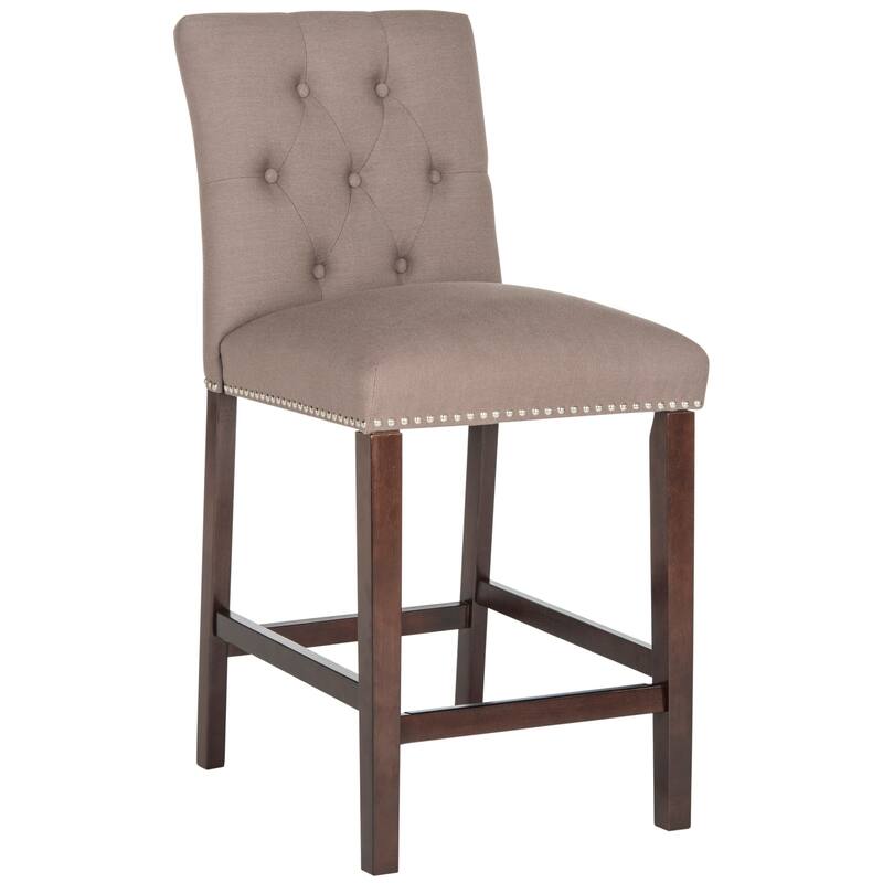 SAFAVIEH Lisel -27.5 Inch Counter Stool (Set of 2) - 19Wx23Dx40H