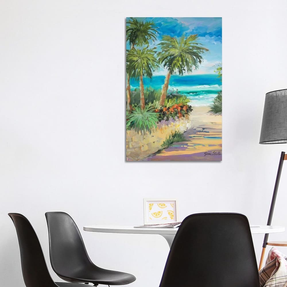 iCanvas "Palm Path" by Jane Slivka Canvas Print