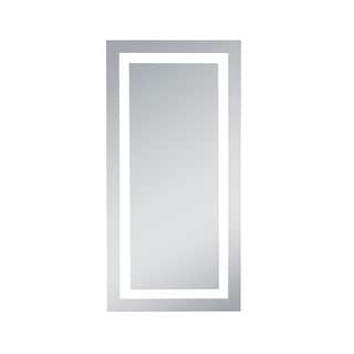 LED Hardwired Mirror Rectangle W20"H40" Dimmable 5000K