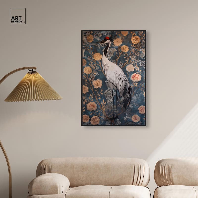 Botanical Bird II Canvas by Art Remedy
