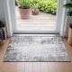 preview thumbnail 52 of 84, Machine Washable Indoor/Outdoor Abstract Solid Chantille Rug