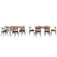 Option Black Faux Leather/6 Chairs