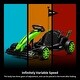 preview thumbnail 10 of 26, 24V Ride On Toy Go Kart, Electric Drift Kart Car with Adjustable Seat