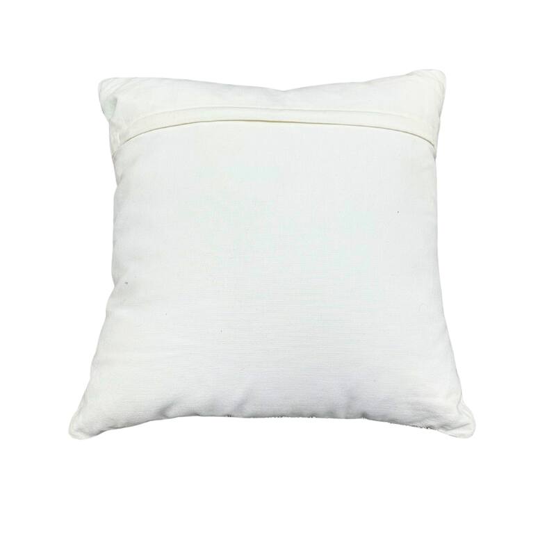 Cotton Slub Rib Cushion 18 X 18 - Set of 2