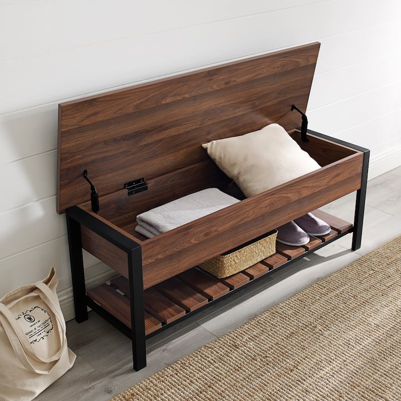 Middlebrook Paradise Hill Lift-top Storage Bench