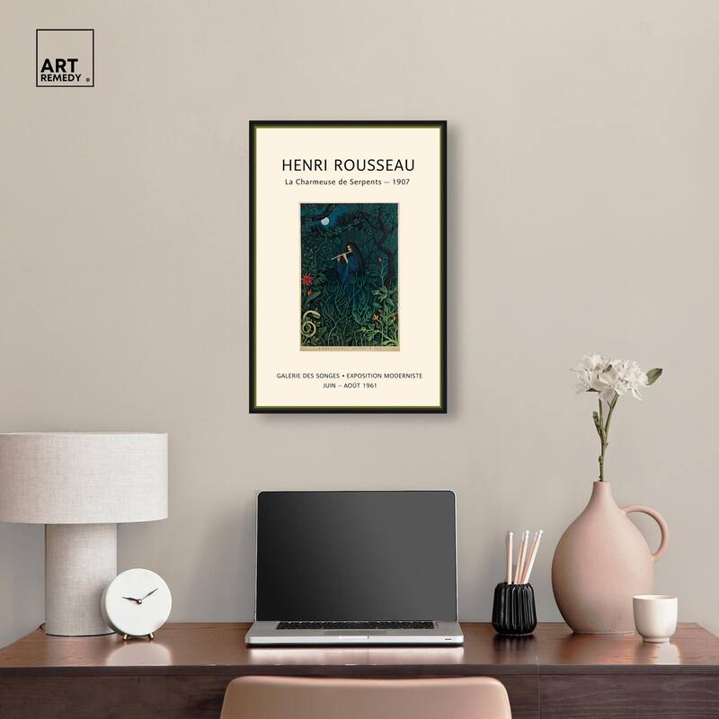Rousseau's Jungle Dream Canvas by Art Remedy