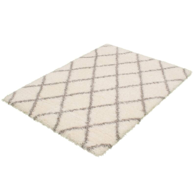 ECARPETGALLERY Agadir Diamond Moroccan Shag Rug