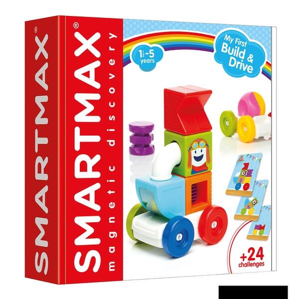 slide 2 of 8, SmartMax My First Build & Drive Playset Assorted - Kids