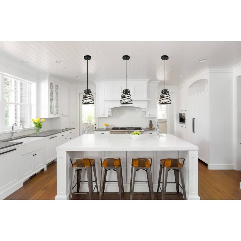 Elegant Lighting Sybil Single Light 7-1/2" Wide Mini Pendant with