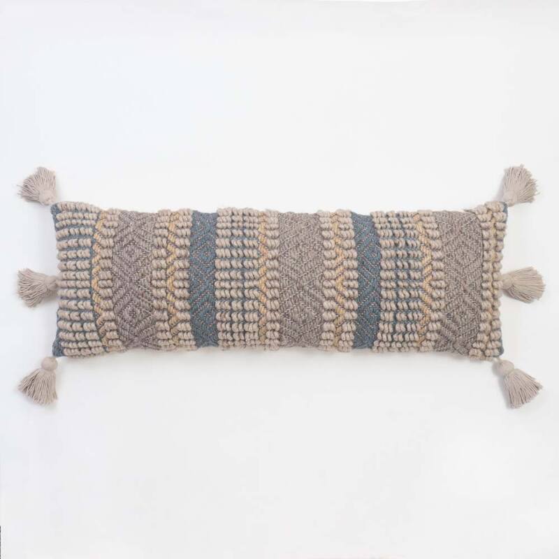 Bector Multicolor Cotton Extra Long Bolster Pillow