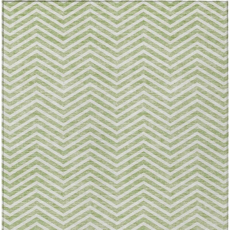 HomeRoots Chevron Transitional Rectangle Outdoor Rug