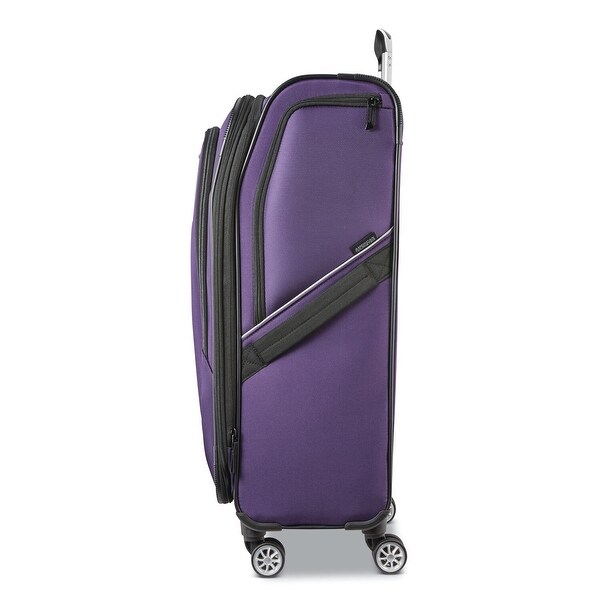 american tourister purple luggage