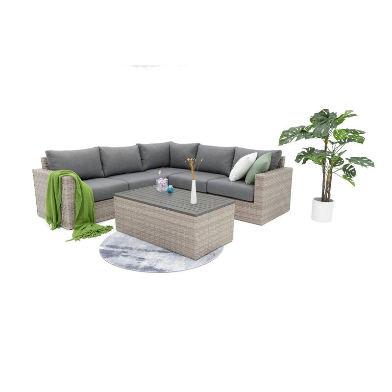 Avalon Bay 6-piece Deep Seating Sectional