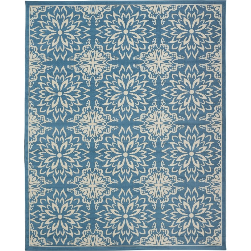 Nourison Jane Floral Medallion Indoor only Area Rug
