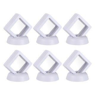 Floating Frame Display Holder 3D Display Box with Base - Bed Bath ...