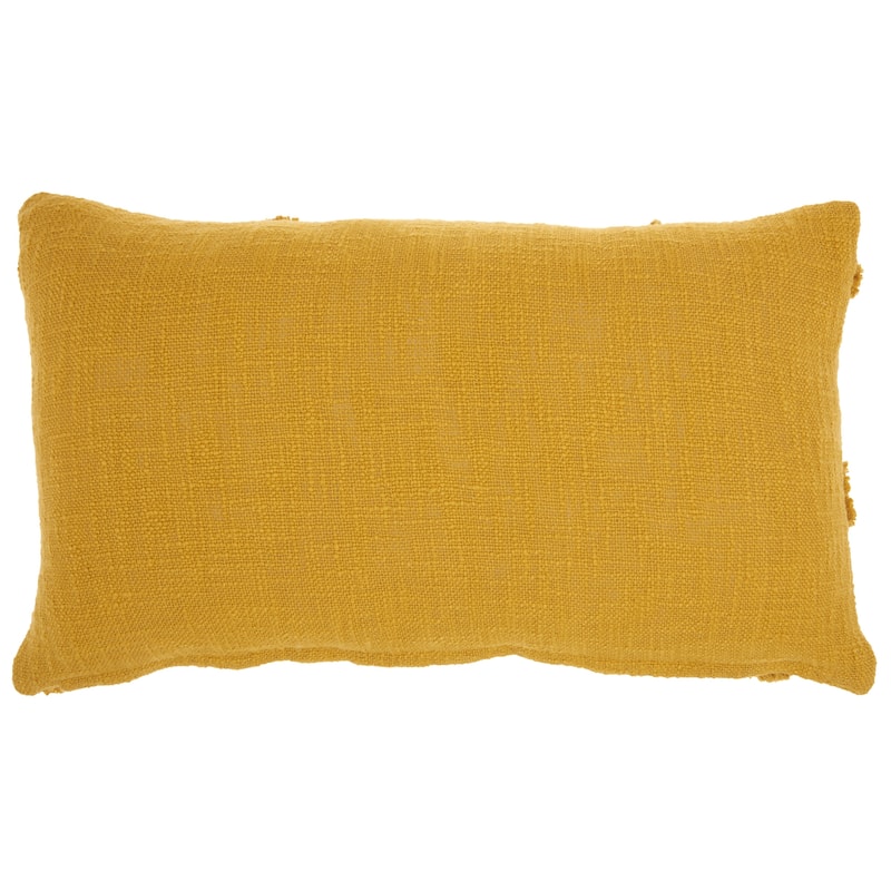 Mina Victory Distressed Diamond Boho Throw Pillow