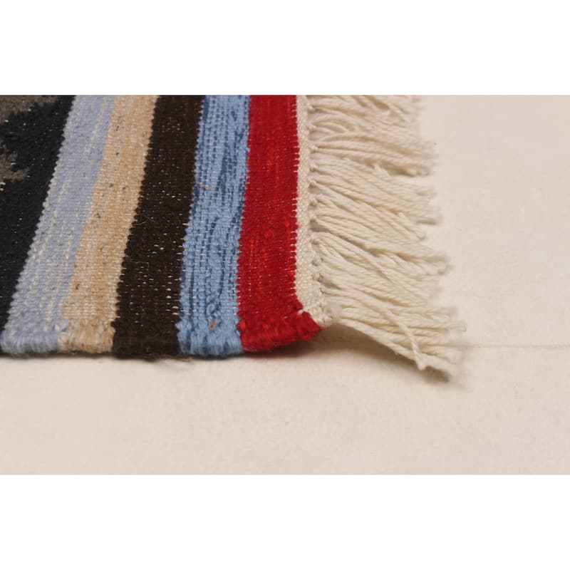 Ankara FW Grey Kilim 5'0" x 7'10" - 5'0 x 7'10