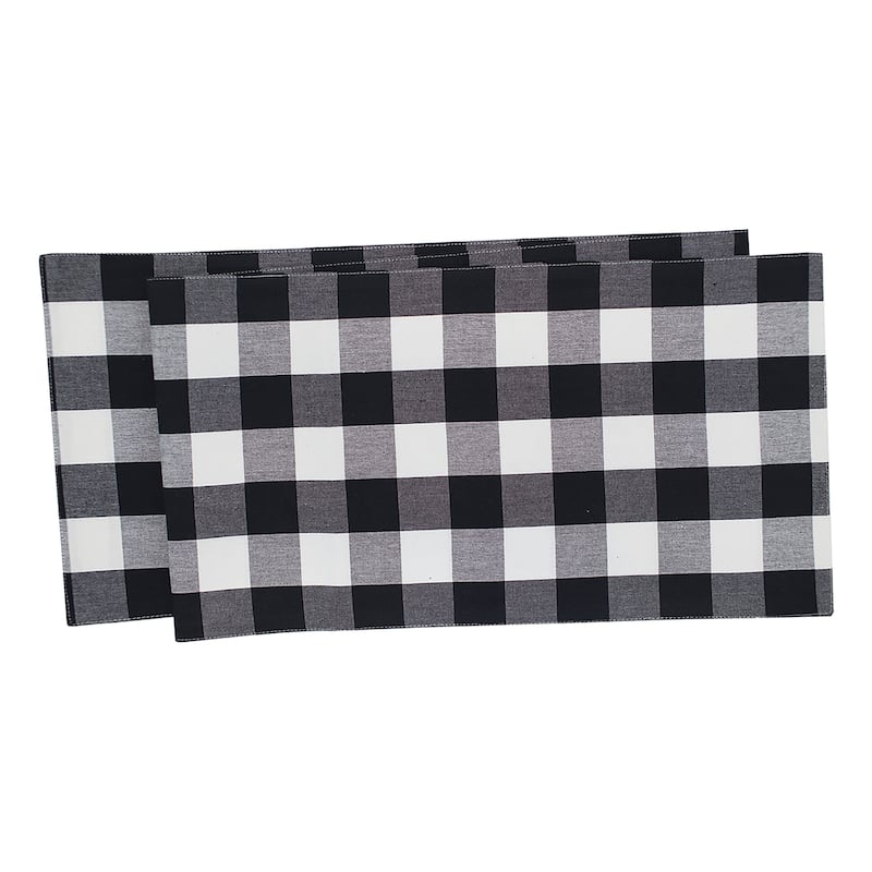Franklin Woven Table Runner - Black