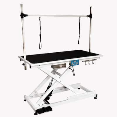 Deluxe Electric Pet Grooming Table Height Adjust from 8'' up to 36''