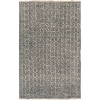 Hand Knotted Bonsallo Wool/Cotton Area Rug