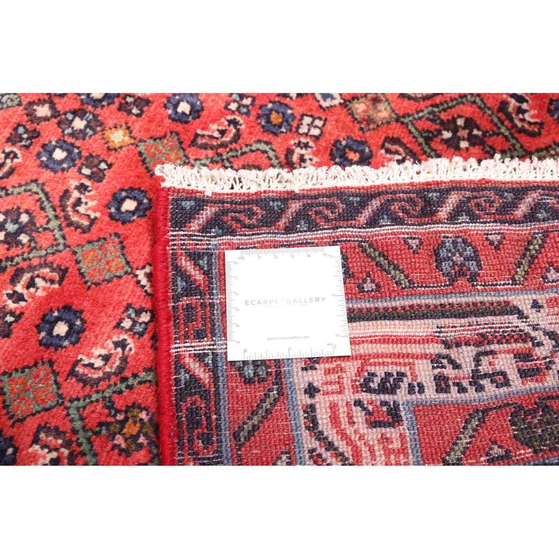 ECARPETGALLERY Hand-knotted Andelz Red Wool Rug - 4'11 x 6'0