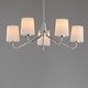 preview thumbnail 8 of 9, Maxim 12696WT Durham 5 Light 26" Wide Chandelier