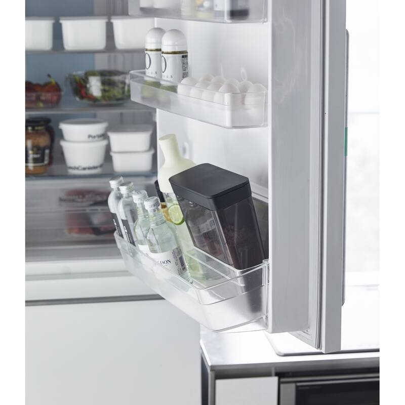 Yamazaki Home Food Storage Container, ABS Plastic, 9.5 cups, 2.3 liters, Lid - L 3.35 x W 7.36 x H 9.65 inches