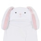 preview thumbnail 3 of 3, Lambs & Ivy Baby/Infant Luxury Cotton Terry Bunny Hooded Bath Towel