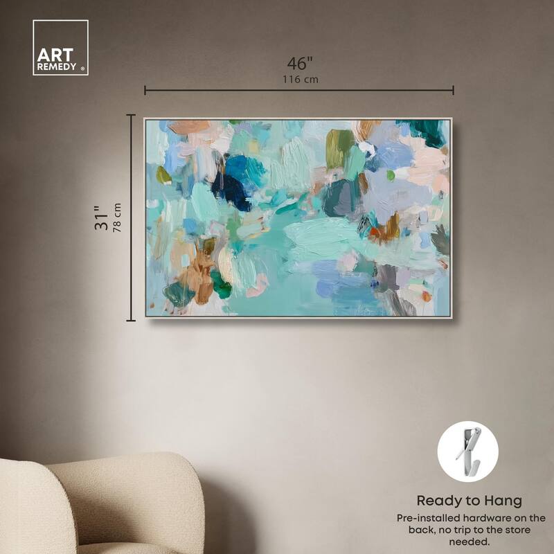 Layers of Feeling II Canvas by Art Remedy