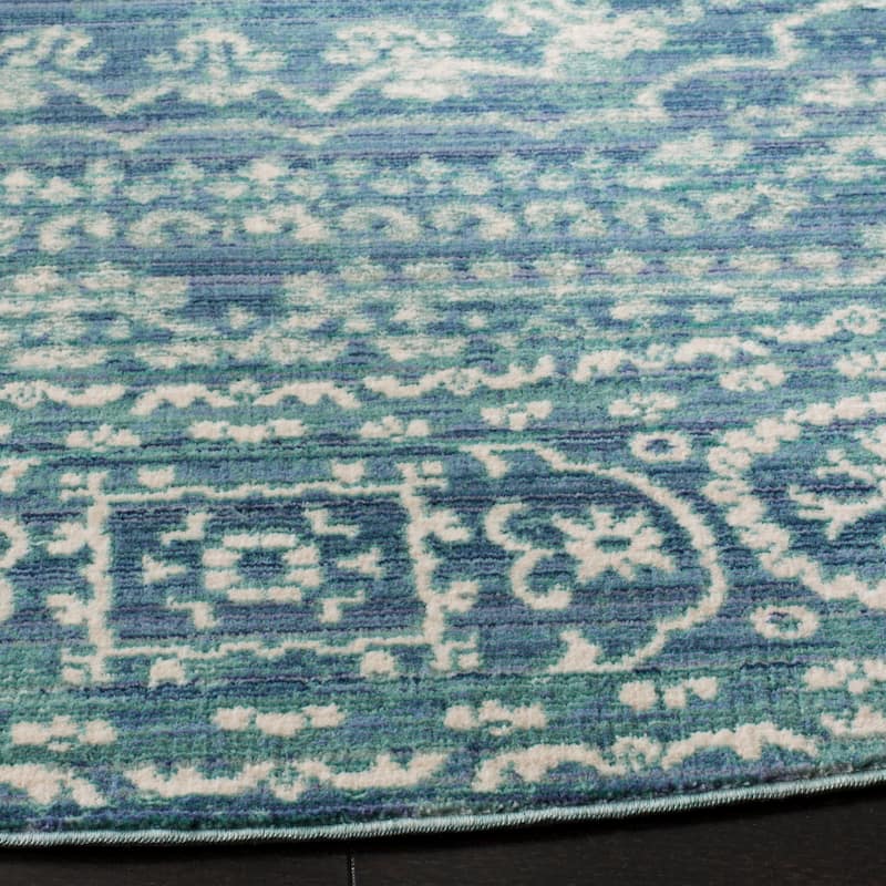 SAFAVIEH Valencia Burcu Distressed Vintage Boho Oriental Polyester Rug