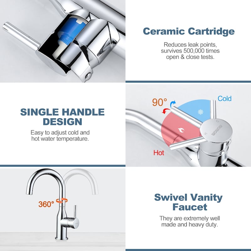 WOWOW Single Handle Bar Faucet