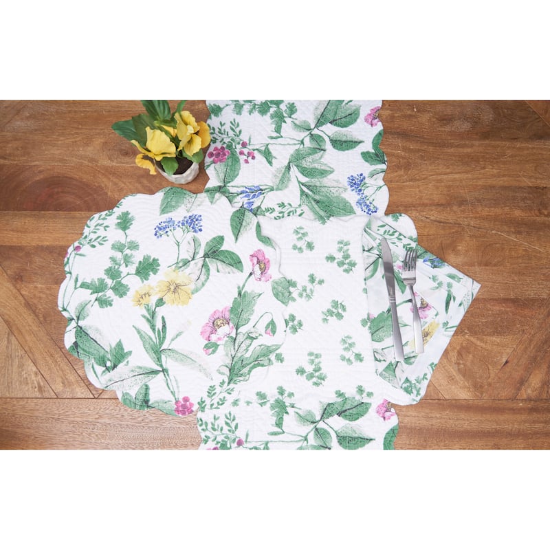 20" Marcy Blooms Floral Napkins