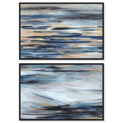 Endless Sea Canvas Set of 2 by Art Remedy