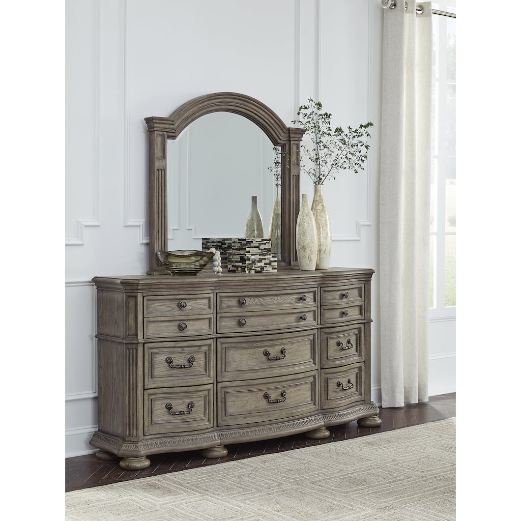 Signature Design by Ashley Ardenfield Brown Dresser and Mirror