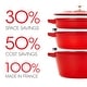 preview thumbnail 4 of 12, STAUB Cast Iron 4-pc Stackable Set
