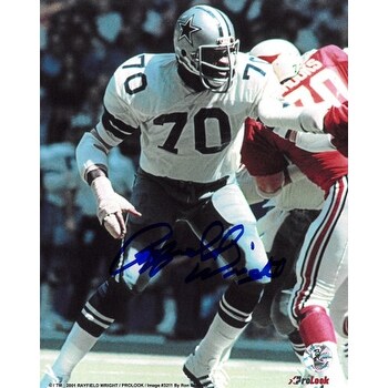 Shop Rayfield Wright signed Dallas Cowboys 8x10 Photo vs Cardinals - Free Shipping Today ...