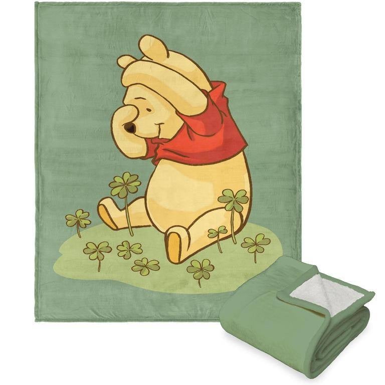 Northwest Winnie the Pooh Lucky Bear Silk Touch Throw