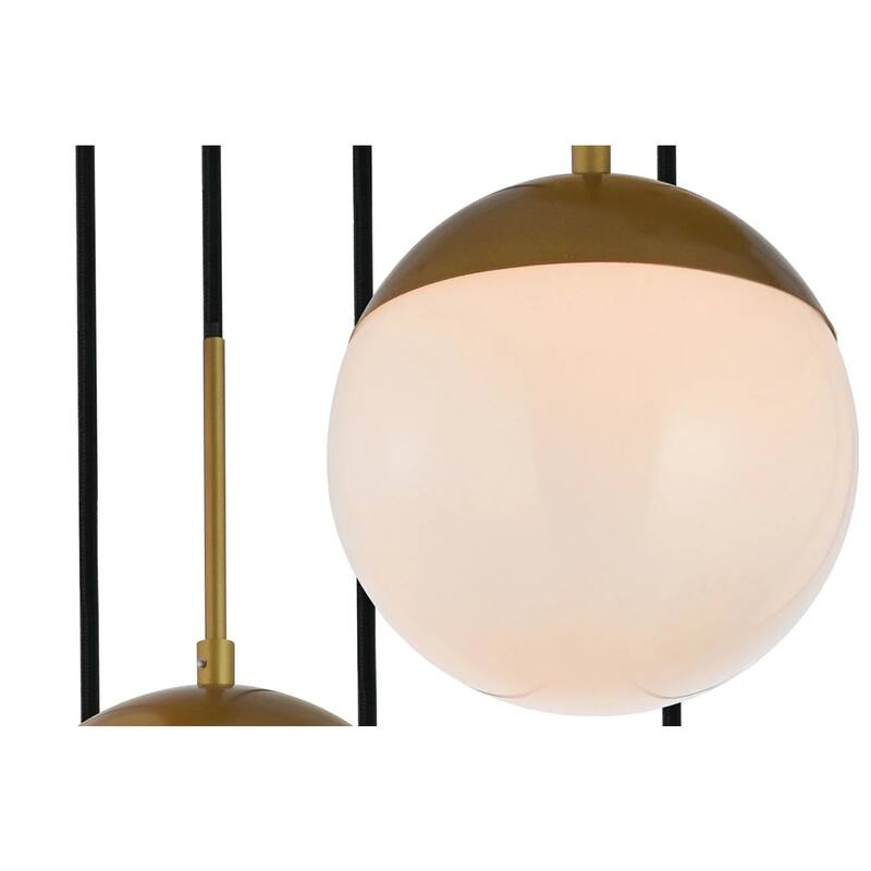 Elegant Lighting Eclipse 5 Light 18" Wide Multi Light Pendant with