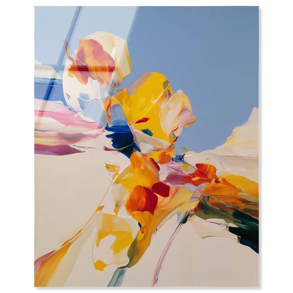 Flippant Bloom II Acrylic by Art Remedy, Ready to Hang