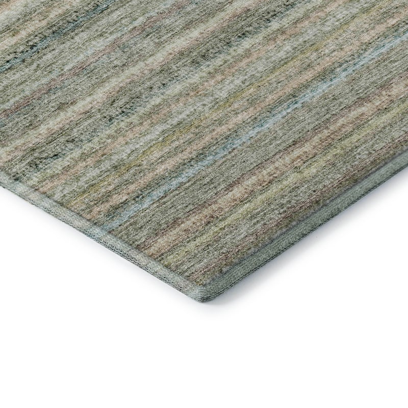 Premium Washable Super Soft Stripe Mayfield Rug