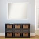 preview thumbnail 146 of 190, Wall Mirror Choose Your Custom Size - Extra Large, Blanco White Wood