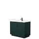 Option Green, Black Trim, Giotto Quartz Top