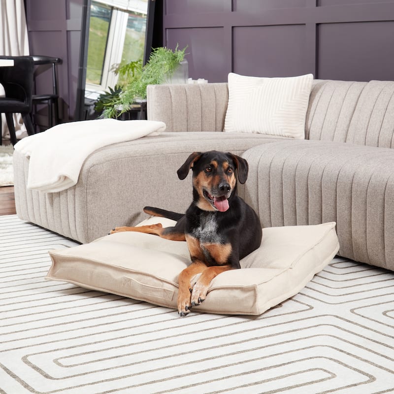Milo Square Tufted Dog Bed
