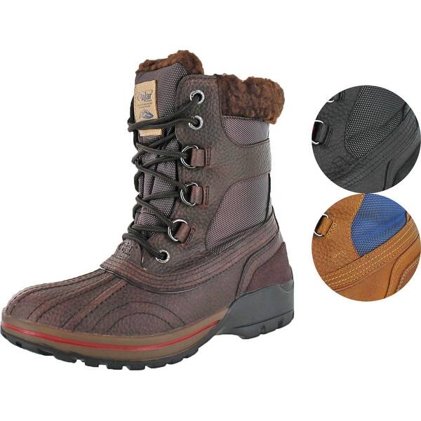 Shop Pajar Canada Burman Mens Winter Snow Boots Duck Waterproof Overstock 15872878