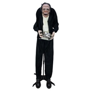 Shop Life-Size Animated Headless Man Prop Holding Talking Skull for ...